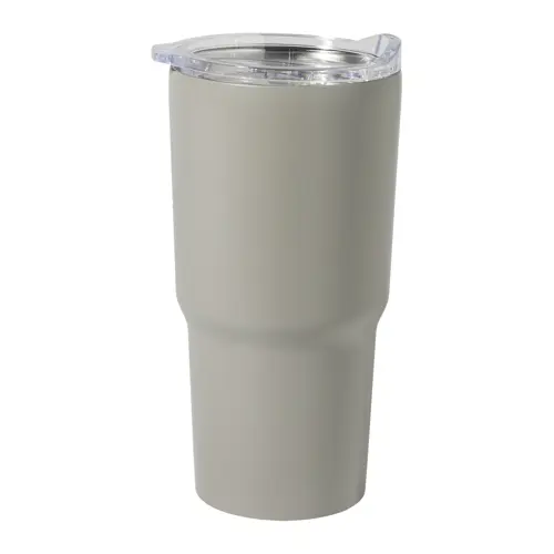 Tazza termica in acciaio inox riciclato e coperchio in PS da 600ml