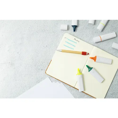 Evidenziatore in plastica riciclata