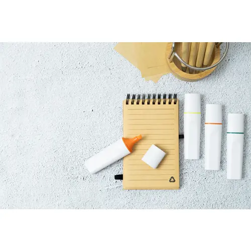 Evidenziatore in plastica riciclata