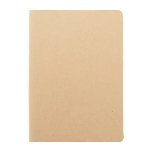 Block notes A5 in carta riciclata e 60 pagine a righe in carta kraft