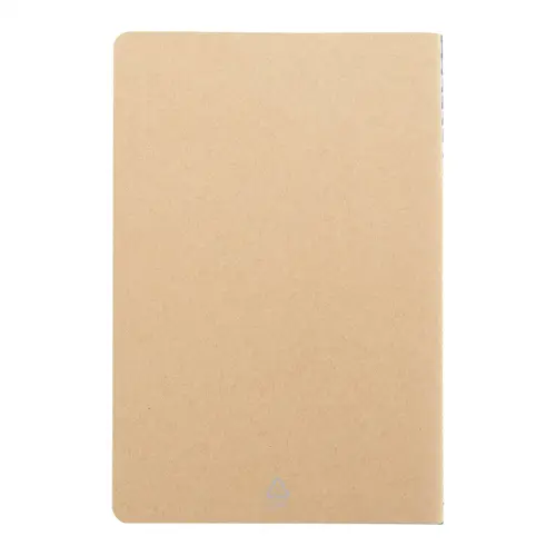 Block notes A5 in carta riciclata e 60 pagine a righe in carta kraft