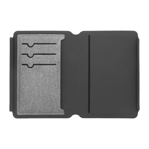Porta passaporto in RPU con chiusura magnetica 103×145×15mm