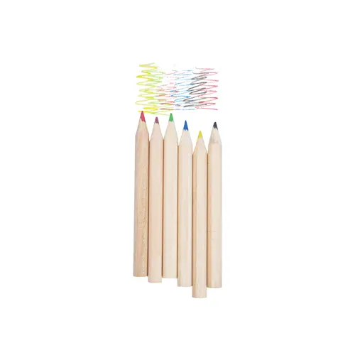 Set da 6 matite colorate
