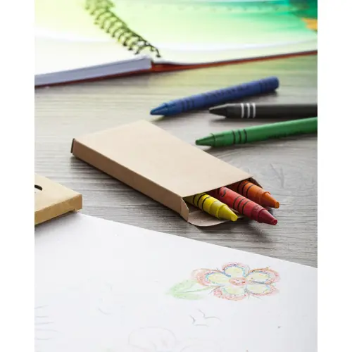 Set da 6 pastelli colorati