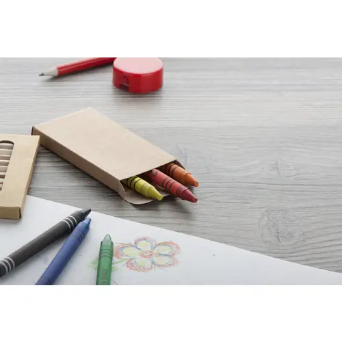 Set da 6 pastelli colorati