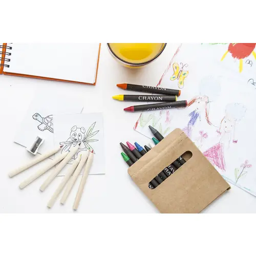 Set da 12 pastelli colorati