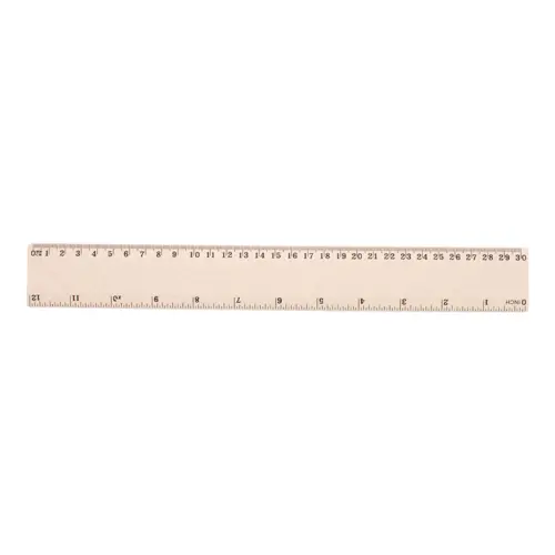 Righello da 30 cm in plastica ecologica di paglia di grano