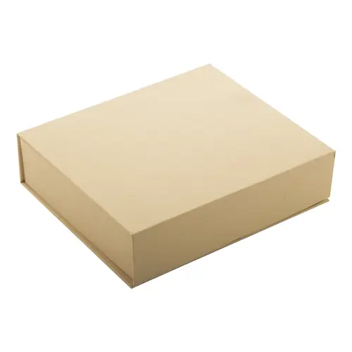 Trofeo in vetro con base ondulata in legno di faggio con confezione regalo