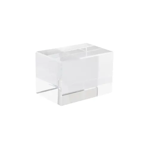 Trofeo in vetro rettangolare 40×40×60mm