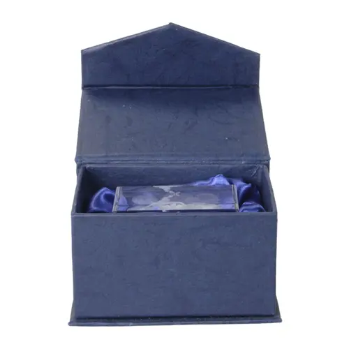 Trofeo in vetro rettangolare 40×40×60mm