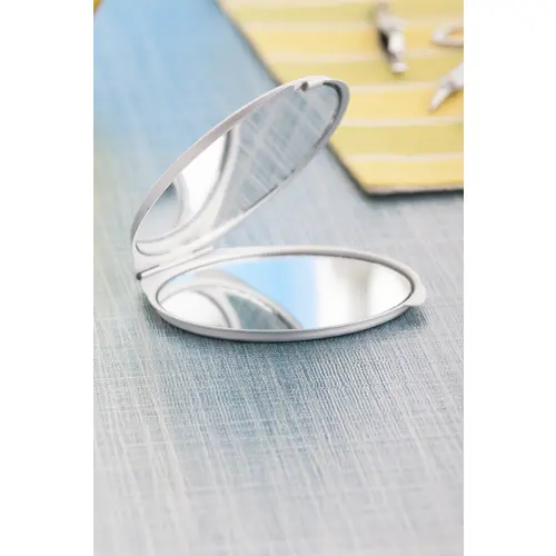 Specchio tascabile in alluminio