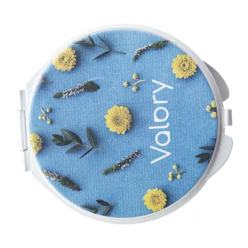 Specchio tascabile in alluminio