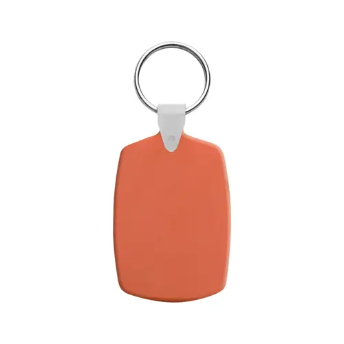 Portachiavi rettangolare in plastica