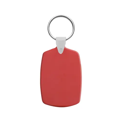 Portachiavi rettangolare in plastica
