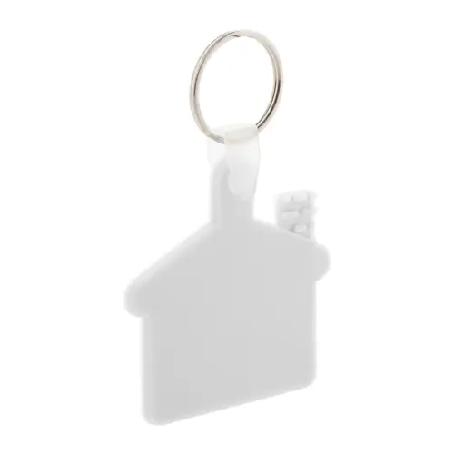 Portachiavi a forma di casa in plastica