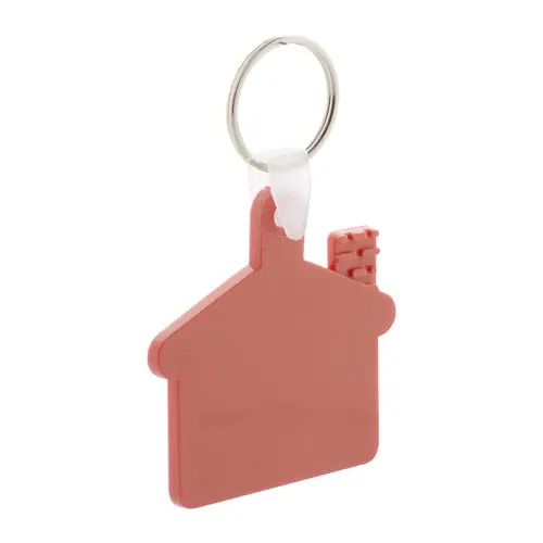 Portachiavi a forma di casa in plastica