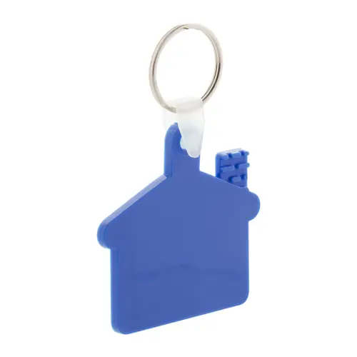 Portachiavi a forma di casa in plastica