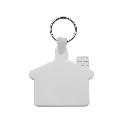 Portachiavi a forma di casa in plastica