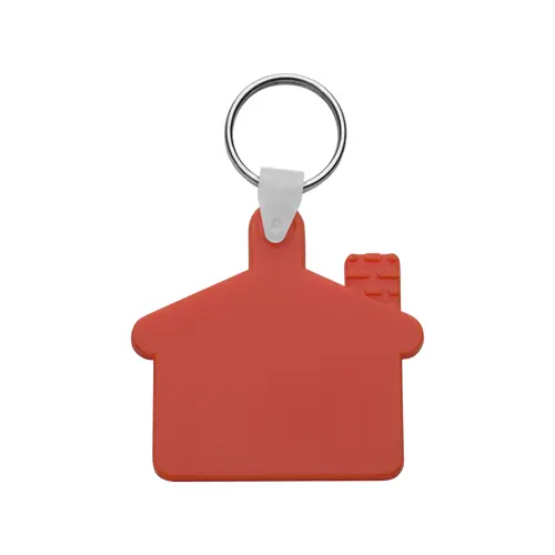 Portachiavi a forma di casa in plastica
