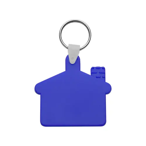 Portachiavi a forma di casa in plastica