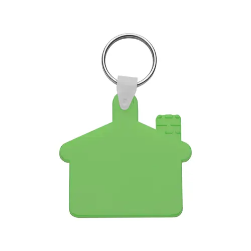 Portachiavi a forma di casa in plastica