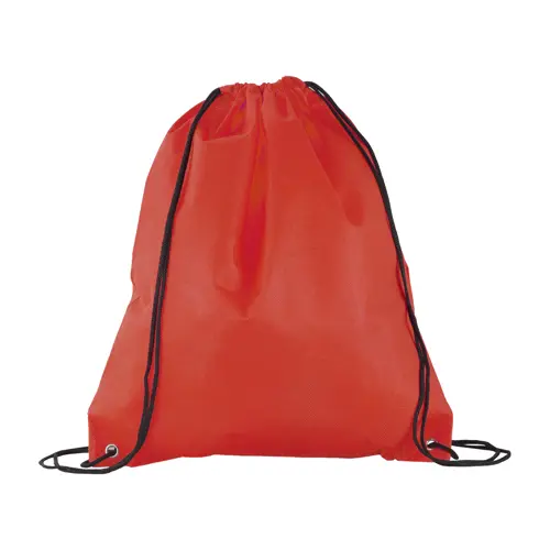 Sacca in TNT con lacci e chiusura a coulisse in diverse colorazioni da 80gr 36X42cm