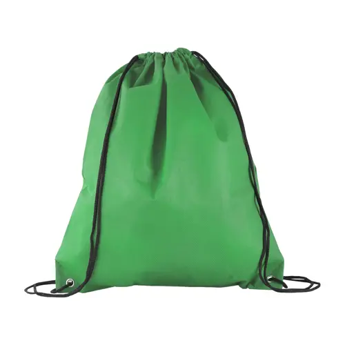 Sacca in TNT con lacci e chiusura a coulisse in diverse colorazioni da 80gr 36X42cm