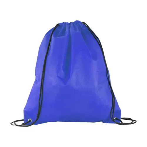 Sacca in TNT con lacci e chiusura a coulisse in diverse colorazioni da 80gr 36X42cm