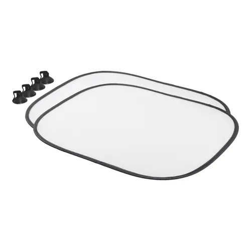 Coppia di parasole pieghevoli per finestrini laterali auto personalizzabili in sublimazione 440×360mm