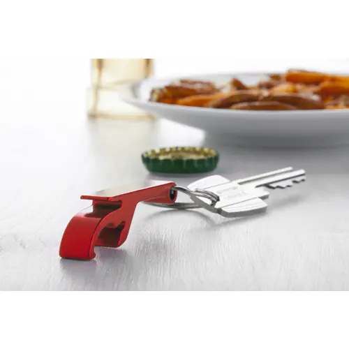 Portachiavi e apribottiglie in alluminio