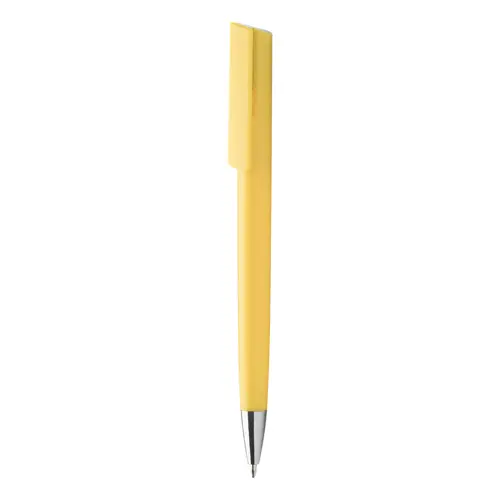 Penna a sfera in plastica meccanismo a scatto refill blu