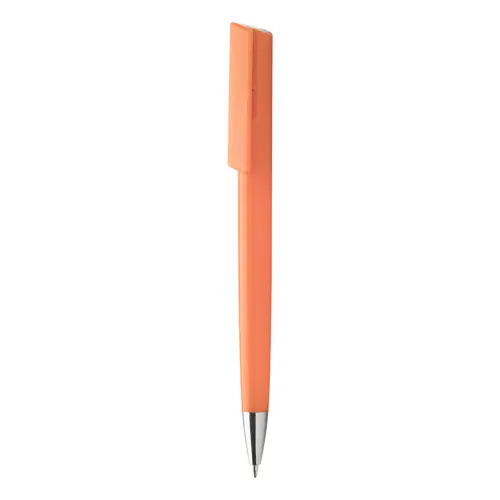 Penna a sfera in plastica meccanismo a scatto refill blu