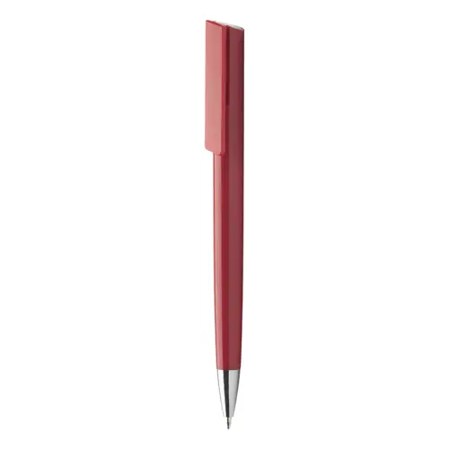 Penna a sfera in plastica meccanismo a scatto refill blu