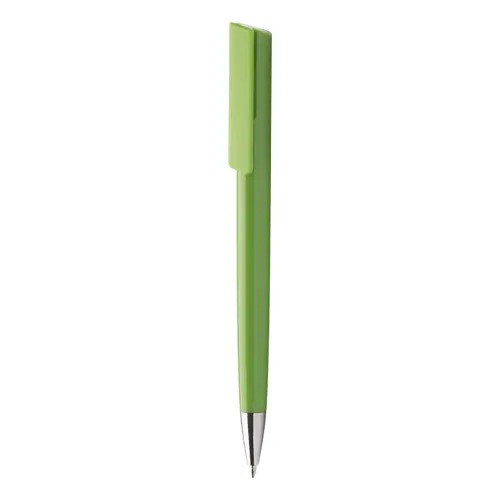 Penna a sfera in plastica meccanismo a scatto refill blu