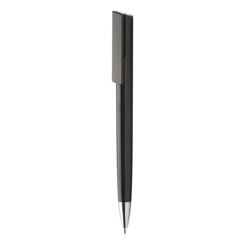 Penna a sfera in plastica meccanismo a scatto refill blu