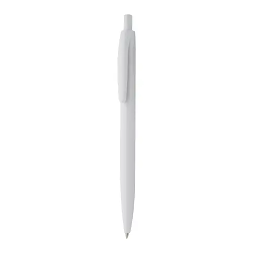 Penna a sfera in plastica colorata con meccanismo a scatto e refill nero