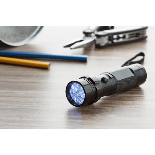 torcia a led in confezione regalo con batterie incluse