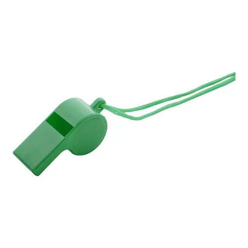 Fischietto in plastica con cordoncino