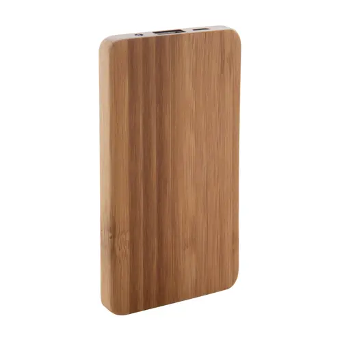 Power bank in bambù da 4000mAh