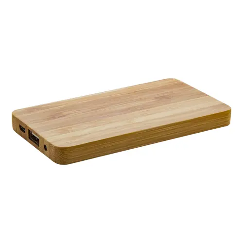 Power bank in bambù da 4000mAh