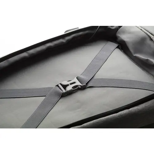 Zaino porta pc da 15" in poliestere 400D con organizer interno e aggancio trolley