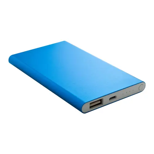 Power bank in alluminio in diverse colorazioni da 4000mAh