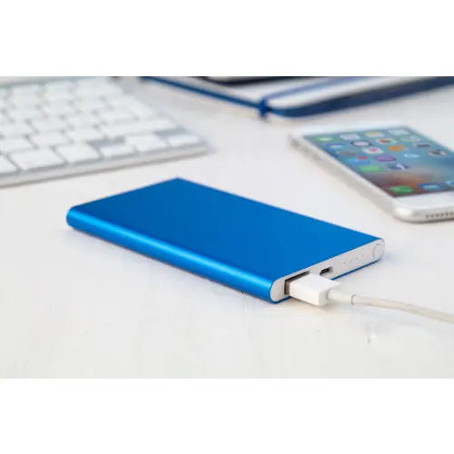 Power bank in alluminio in diverse colorazioni da 4000mAh