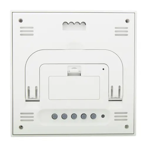 Stazione metereologica e orologio digitale pannello in bambù