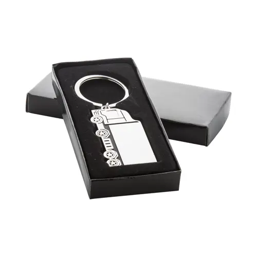 Portachiavi in metallo a forma di camion