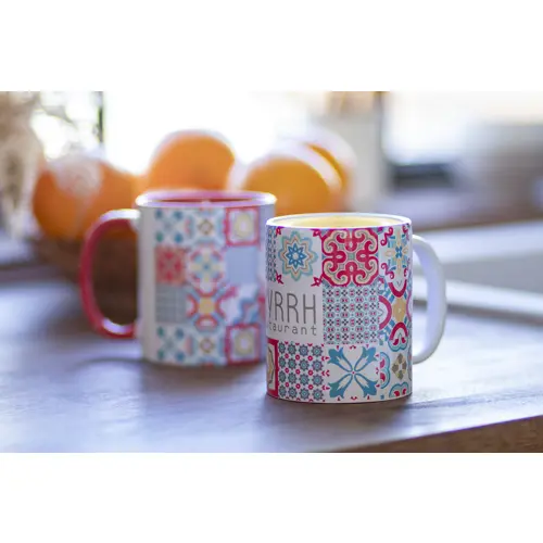 Tazza in ceramica lucida ideale per sublimazione 300ml