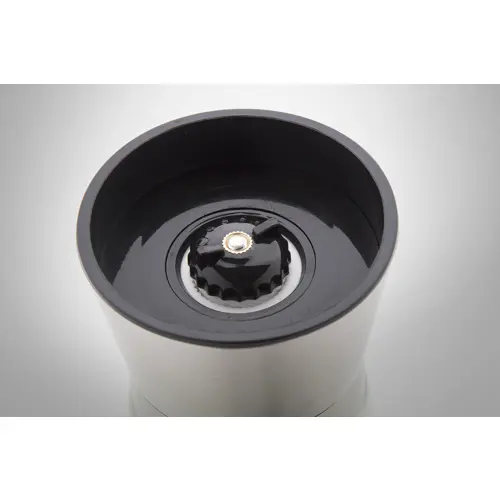 Macinino per sale e pepe manuale in acciaio inox e vetro