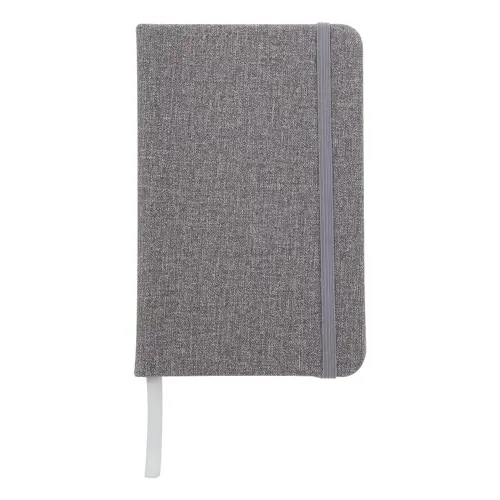 Block Notes A6 con copertina in pelle PU e 80 fogli a righe con elastico e segnapagine