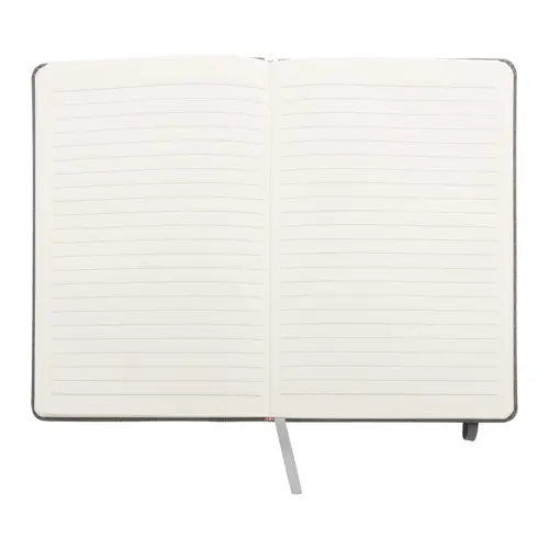 Block Notes A5 con copertina in pelle PU testurizzata e 80 fogli a righe