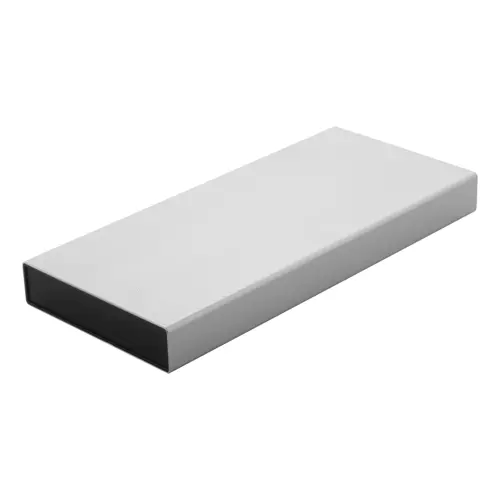 Power bank in alluminio riciclato con porta USB e USB-C da 10000mAh